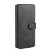 Retro Oil Side Horizontal Flip Case For Iphone Xr With Holder and Card Slots and Wallet