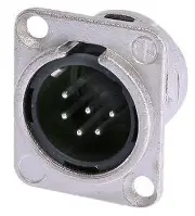 NEUTRIK - Neutrik XLR Panel Plug 6 Way
