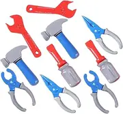 Yardwe 10pcs Set Miniature Tool Set for Safe Lightweight Dollhouse Tool Collection for Pretend Play for Birthday Creative Decoration