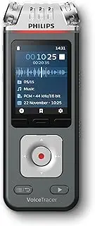 Philips VoiceTracer Audio Recorder 24bit 96kHz 3MIC DVT6115
