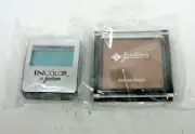 Jordana Lot of 2 Bronzing Palette, Blue Eye Shadow
