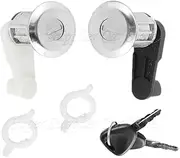VMDWAQ Fit for Renault Megane 1996-2003 Master 1998 1999 2000 2001 2002 2003 2004 2005-2008 Door Lock Cylinder Keys 7701468982 7701468981