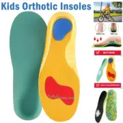 Kids Childs Orthotic Shoe Insoles Flat Feet Foot Arch Heel Support Inserts Pads