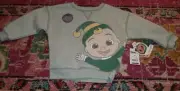 NEW NWT Cocomelon kids unisex size 4t boys or girls Christmas holiday sweatshirt