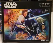 New Sealed Star Wars "The Force is Strong with This One" 2,000 Piece Puzzle
