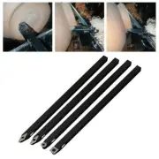 4x Interchangeable Carbide Insert Wood Turning Tools Set with Quenched Bar&