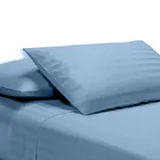 Sheet Set Luxury 2000TC Microfibre Satin Ocean - Bedding Australia