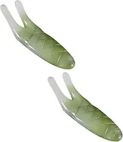 2Pcs Facial Massagers for Women Resin Wax Nose Scraping Beauty Sticks Enhance Complexion Circulation Durable Comfortable Massage Tools for Beauty Salon Use