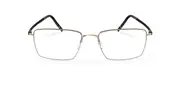 Silhouette Dynamic Dawn 5583/75 7680 Men's Glasses Gold Size 53 - Private Health Rebate - Blue Light Block Available
