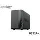 【新品上市】Synology 群暉 DS224+ 2Bay NAS網路儲存伺服器(取代DS220+) 含稅公司貨