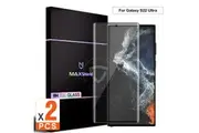 2x For Samsung Galaxy S22 Ultra 5G Tempered Glass Screen Protector Flim-For Galaxy S22 Ultra-2PS