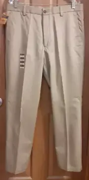 Dockers Signature Khaki Flat Front Men's Pants Size W36 L32 NWT