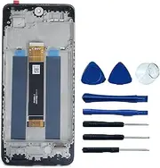 Ygpmoiki for TCL 50 SE LCD Screen Display Touch Screen Digitizer Assembly with Frame Replacement Black 6.8"