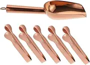 HEALEEP 1Set Stainless Steel Ice Tongs Ice Scoop Serving Tongs Kitchen Utensils for Cocktails Whiskey Ice Tea and Daily Use for Home Restaurant and Parties