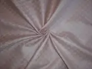 Light Pink Woven Parquet Fabric Home Decor Upholstery Drapery Curtain 7 Yards