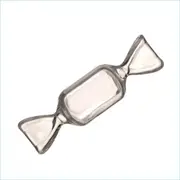 50pcs Mini Candy Box Transparent Jewellery Storage Box Earrings Holder Case