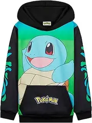 [Pokémon] Pokemon Hoodie Boys, Warm Hoodie with Cuffs & Kangaroo Pocket - Pikachu Gifts for Boys