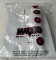 Unisex Martial Arts Uniform White Tie Front Size 0 Men’s Macho Karate New Women