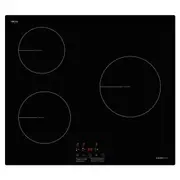 GlemGas 60cm 3 Zone Induction Cooktop - Black