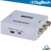 Digitech AC1773 HDMI to Composite AV Converter with Power Supply