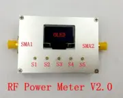 RF3000 100KHZ-3GHZ OLED RF Power Meter -60～0dBm + Sofware RF Attenuation Value