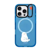 iPhone 16 Pro Impact Ring Stand Case MagSafe Compatible BB Sits by makingsht