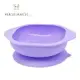 【MARCUS＆MARCUS】動物樂園矽膠防漏幼兒學習吸盤碗-鯨魚(紫)