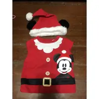 在飛比找蝦皮購物優惠-香港迪士尼 米奇聖誕衣9-12m 聖誕節長袖裝