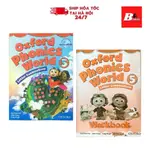 書籍 - 2 本書組合 OXFORD PHONICS WORLD 5 本書(練習冊 + 學生用書)