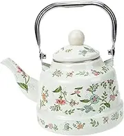 LIGIGWASH Creative Enamel Teapot Practical Water Kettle for Home Use for Tea and Brewing Fast Boiling with Excellent Thermal Conductivity Easy to Clean