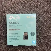 TP-Link - AX1800 Nano Wi-Fi 6 Wireless USB Adapter - Black