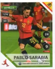 Pablo Sarabia Sticker World Cup Qatar 2022