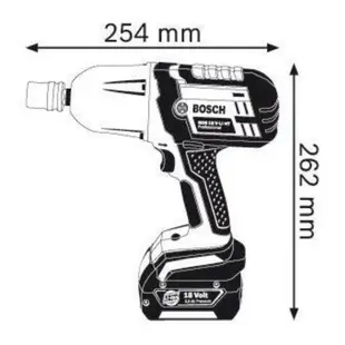 含税GDS 18V-LI HT 單主機 扭力650:Nm 美國製 四分頭 扳手機 BOSCH博世