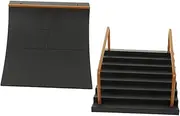 KICHOUSE Skatepark 2 Pieces Kit Plastic Skateboard Accessory for Boys and Girls
