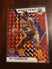 2019-20 Panini Mosaic Red Prizm Parallel WILT CHAMBERLAIN - Lakers