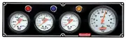 Quickcar for 3-1 Gauge Panel OP/WT/OT w/3-3/8in Tach Black