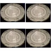 NEW 07-14 PLAIN CREST CADILLAC ESCALADE 22” WHEEL CENTER CAP HUB 7 SPOKE 4xPCs (for: Cadillac)