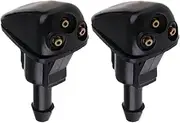 2 Pack Car Windshield Washer Wiper Water Jet Spray Nozzle Windscreen Washer Jets，for Hyundai Tiburon 2000-2008