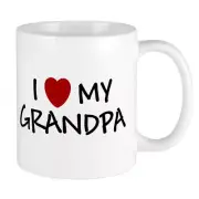 11oz mug I LOVE MY GRANDPA - Printed Ceramic Coffee Tea Cup Gift