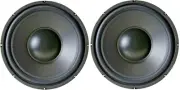 NEW Pair (2) 12" Speaker Woofer Subwoofer 8 ohm Mega Bass car / home Upgrade sub