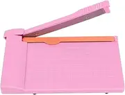 A5 Paper Cutter 6.3Inch Paper Trimmer with Side Ruler Portable Paper Cutter Slider for Labe for Scrapbooking Craft, Paper, Coupon, Label, Cardstock