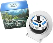 Dashboard Compass, Dashboard Compass, Car Dashboard Decor, Outdoor Compass, Hiking Equipment, Navigation Compass, Car Interior Decoration, Survival Gadget for Outdoor Travel, Mountain