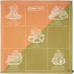 FJALLRAVEN CAMFIRE BANDANA LANDSORT 粉色-度假區綠色