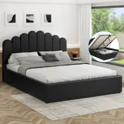 ALFORDSON Bed Frame Gas Lift Storage Base Queen
