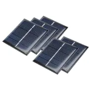 5Pcs 3V 110mA Poly Mini Solar Panel Module DIY for Phone Toys Charger 60mmx55mm