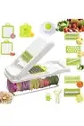 12 in 1 Vegetable Chopper, Heavy Duty Mandoline Slicer Potato Onion Chopper Food