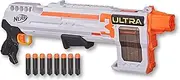 NERF - Ultra 3 Blaster - Pump Action with 8 Dart Internal Clip - Incl 8 Official Nerf Ultra Darts - Compatible Only with Nerf Ultra Darts - Ultra Three - Toys for Kids - Boys and Girls - Ages 8+
