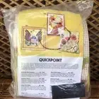 VTG Artcraft Concepts Quickpoint NEEDLEPOINT Unassembled FLOWER BASKET Kit #1906