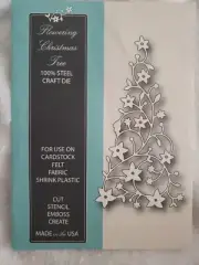 Memory Die Steel Die Flowering Christmas Tree