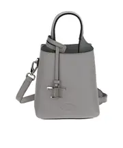 Tod's T-Timeless Pendant Detailed Micro Tote Bag One size Gray